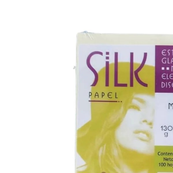 PAPEL SILK CTA. 130G. 1C. MARFIL PAQUETE C100H.